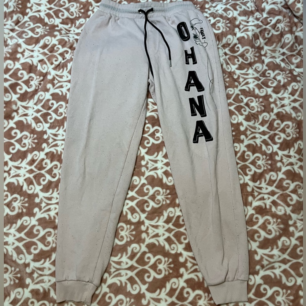 Disney Stitch Ohana sweatpants